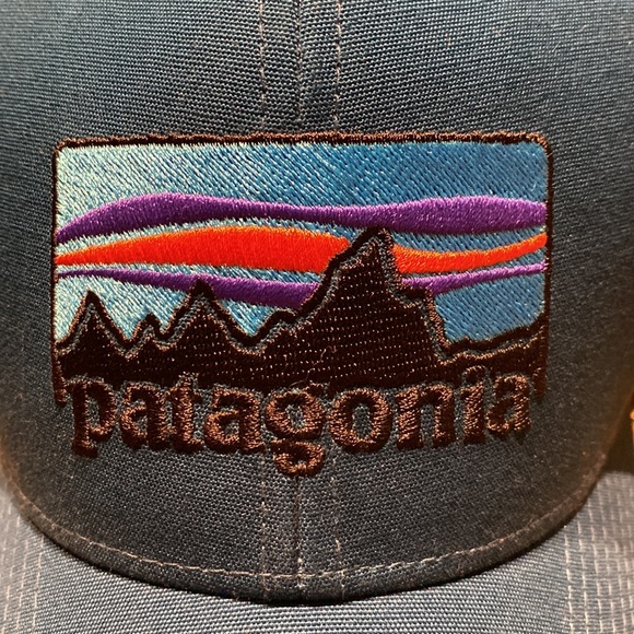 COPY - Patagonia baseball cap hat teal EUC - Picture 2 of 6